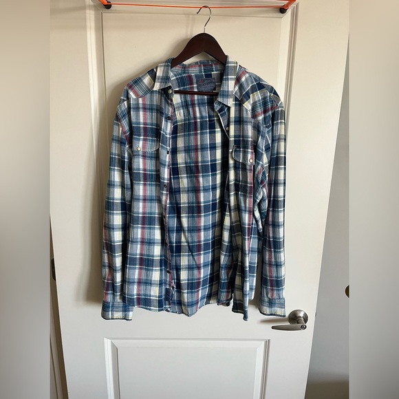 Lucky Brand Mens Button Down and Henley Shirts Size XL - Picture 6 of 6